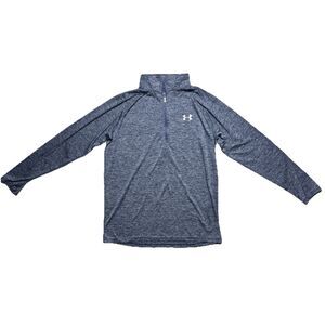 Under Armour Heat Gear Fleece 1/4 Zip LooseFit Long Sleeve Activewear Men Size M